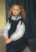 Pierre Renoir Portrait of Delphine Legrand France oil painting reproduction